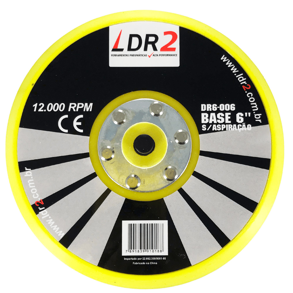 Base para Lixadeiras 6 POL DR6 006 LDR2