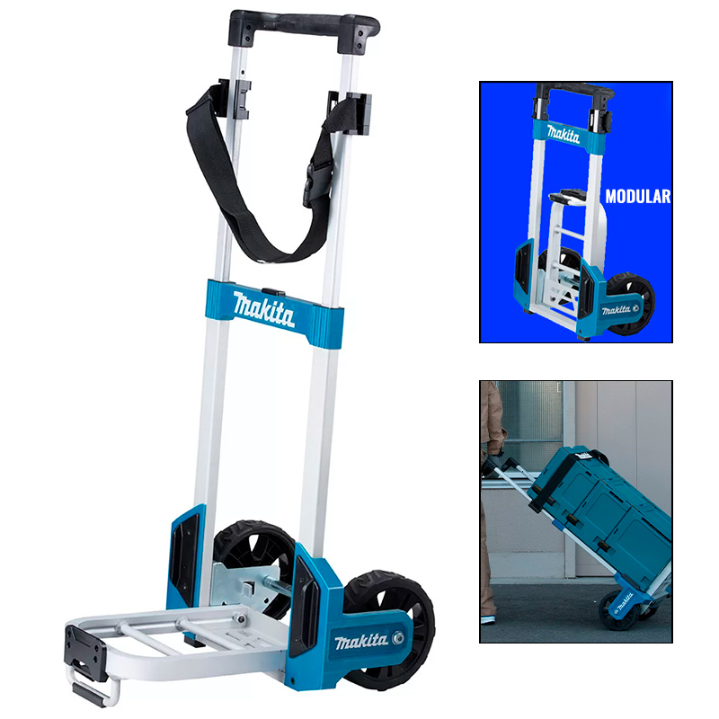 Carrinho para Transporte de Maletas MAKPAC TR00000002 MAKITA