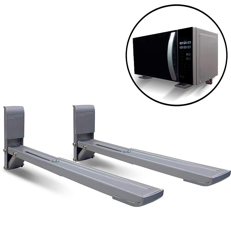 Suporte para Forno Micro-ondas Prata SBR3.7 BRASFORMA