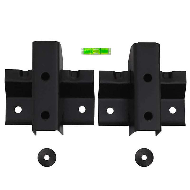 Suporte Fixo Universal 2 Pontos para TV 10 a 85 Pol Preto BRASFORMA