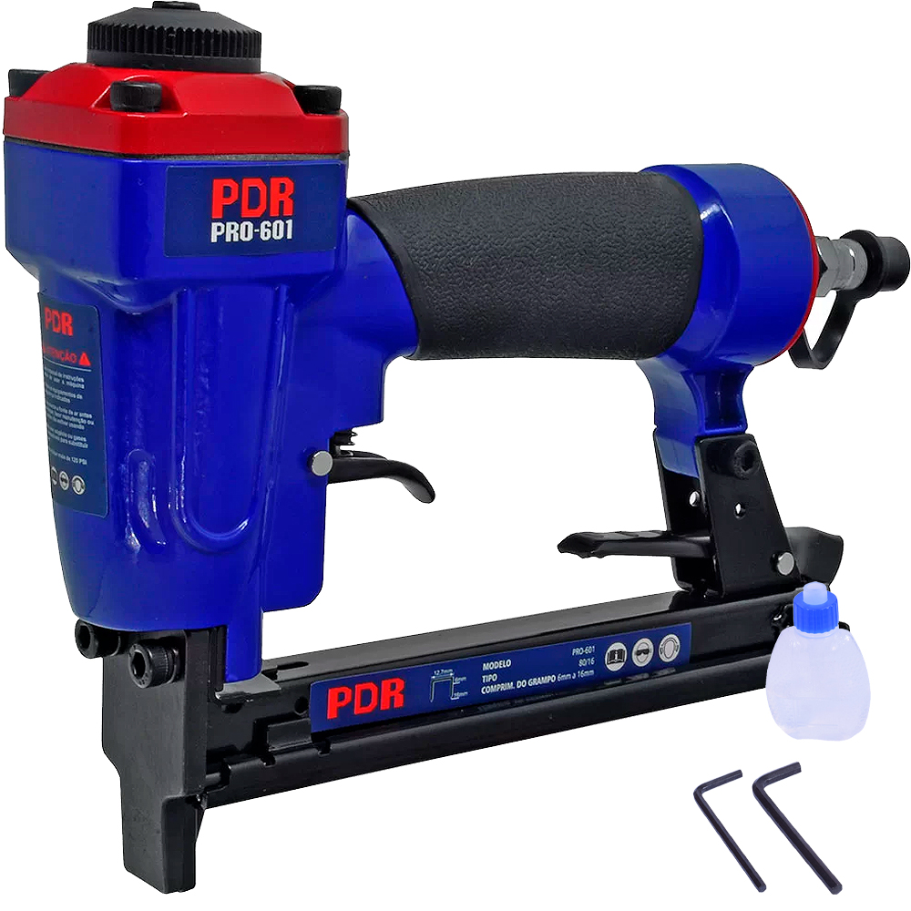 Grampeador Pneumático 6 à 16mm 80/16 POL PRO-601W PDR By LDR2