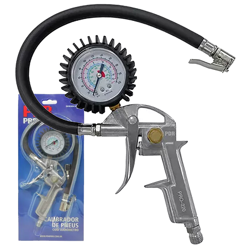 Calibrador Pneumático para Pneus PRO-220 PDR by LDR2