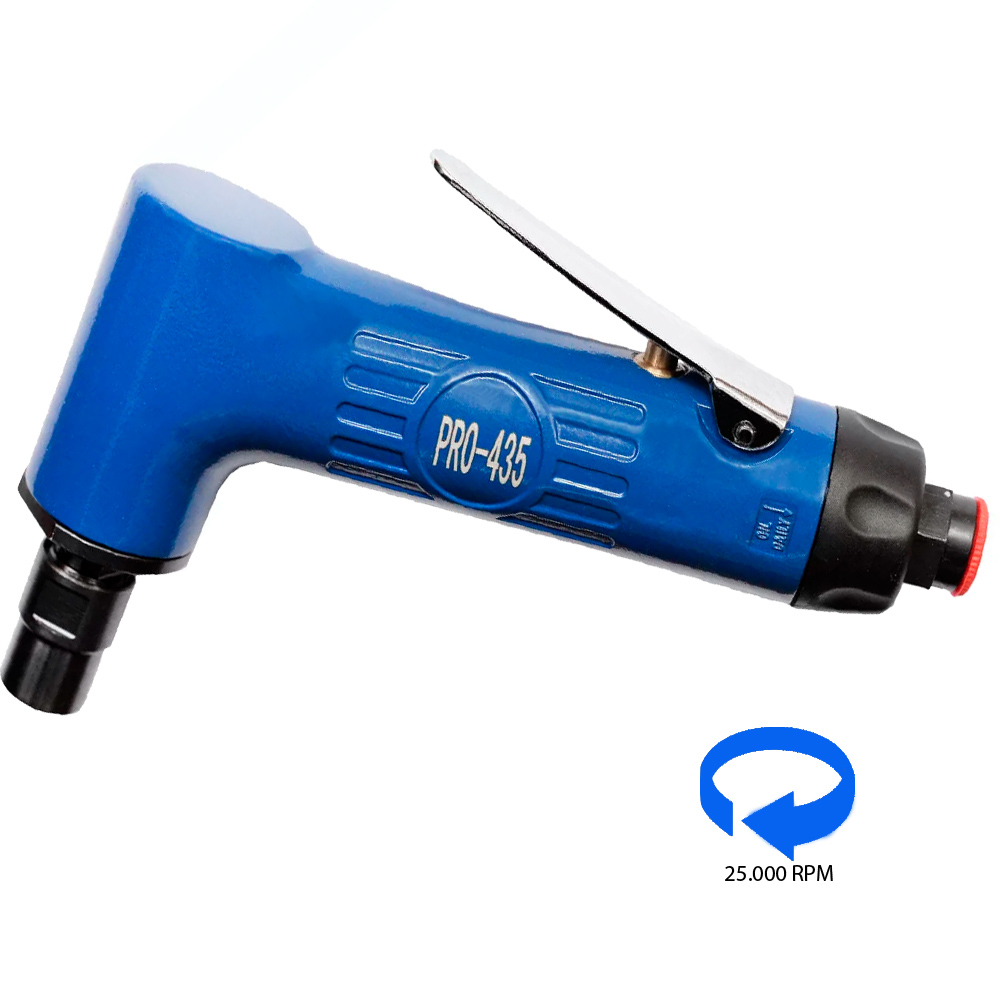 Lixadeira Pneumática Angular ROLOC PRO-435 PDR by LDR2