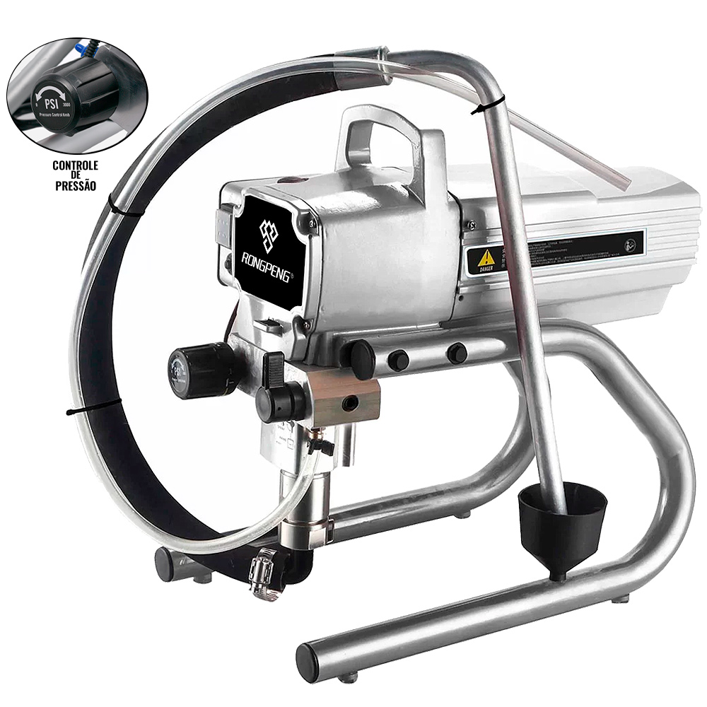 Máquina de Pintura Airless 1,2 HP 220V R450 RONG PENG