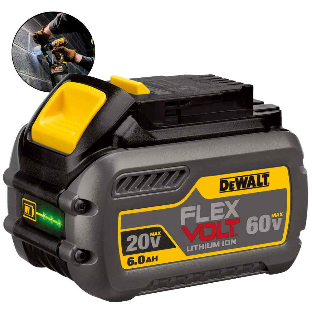 Bateria 6.0 Ah 60V Li-ion DCB606-B3 DEWALT