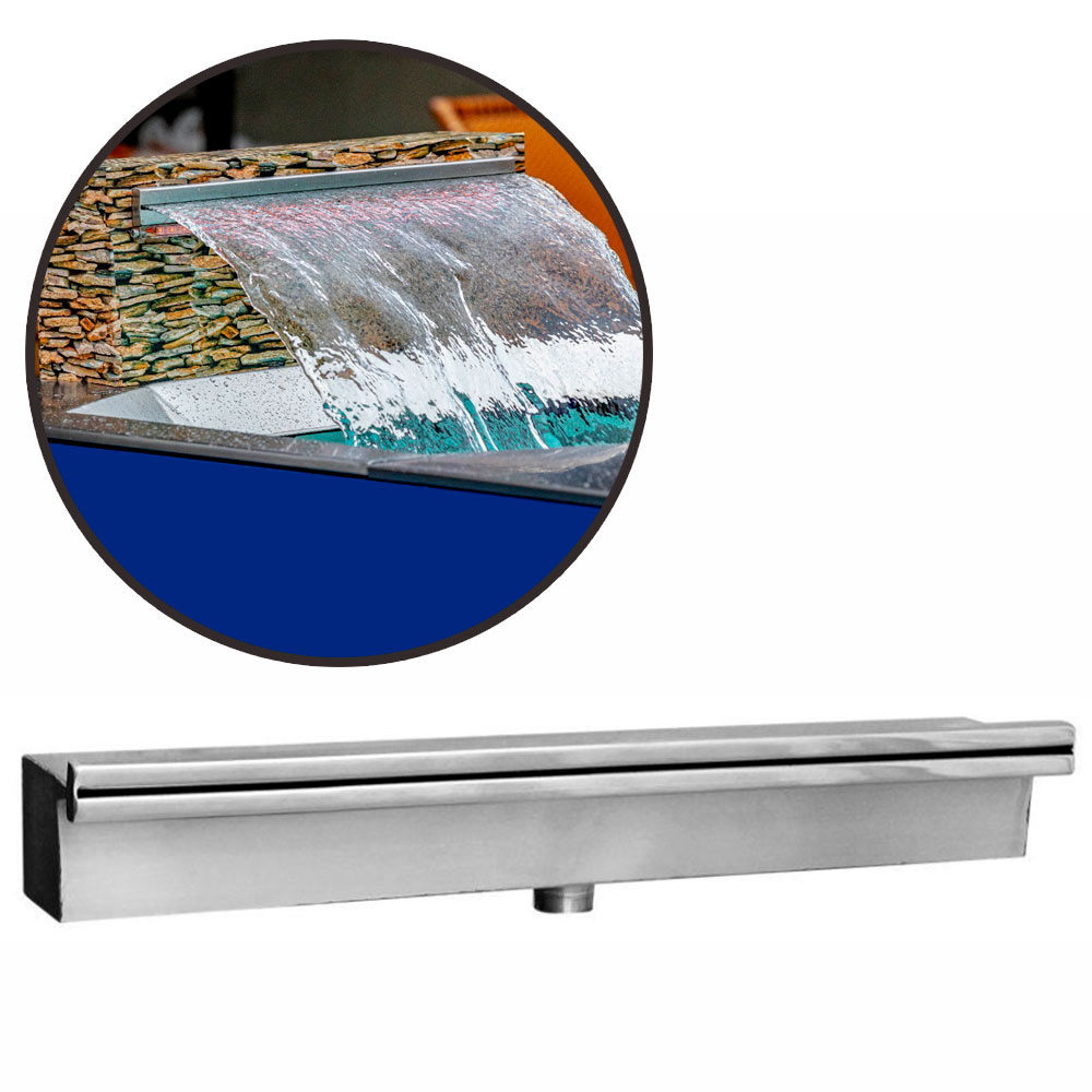 Cascata de Embutir para Piscina 60 CM EVALD