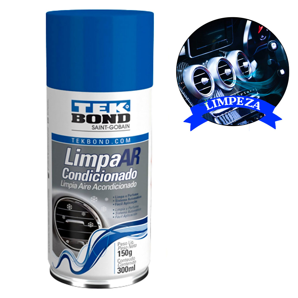 Limpador de Ar Condicionado Multiuso em Spray 300ML 21551000510 TEKBOND