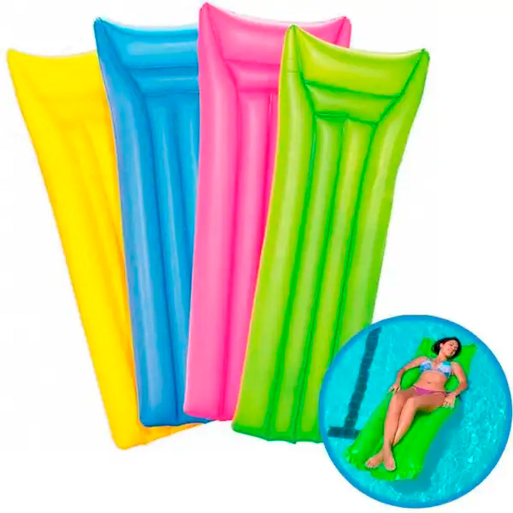 Colchão Boia Bronzeador Liso 183X69CM 5970399 INTEX