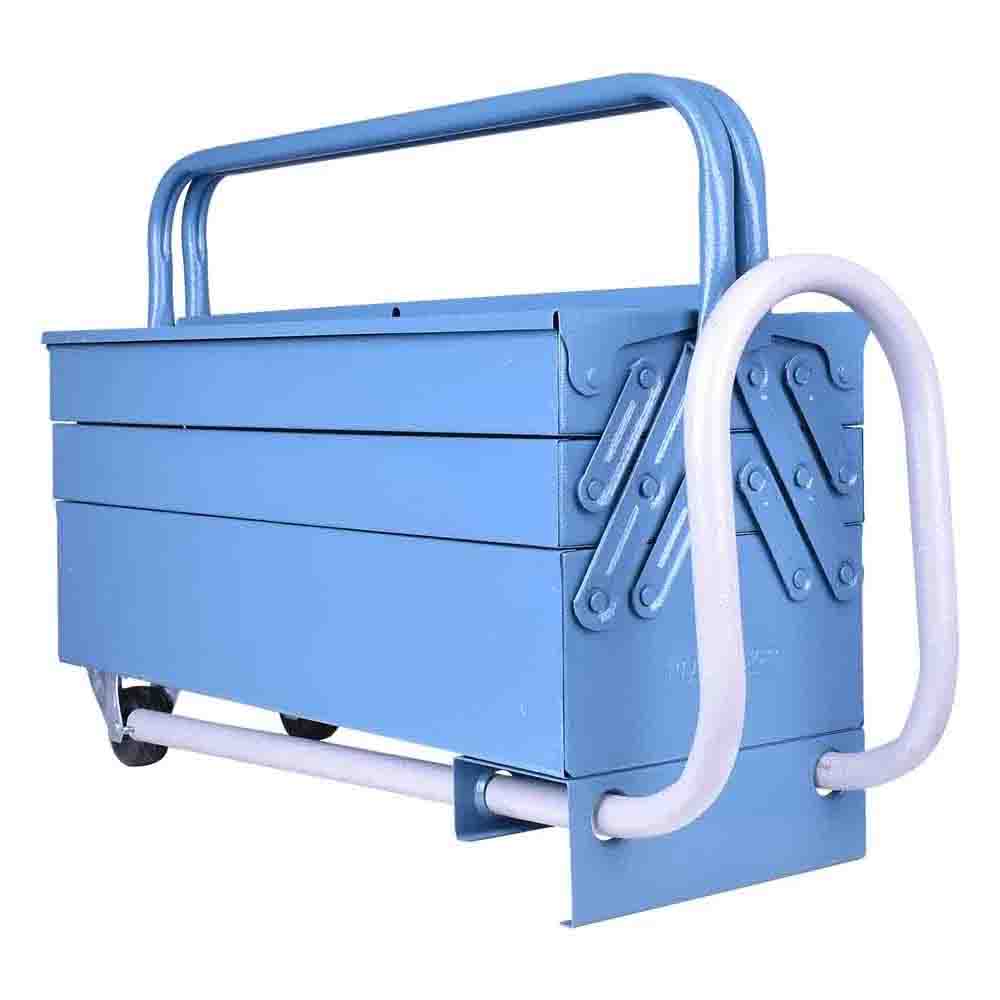 Caixa de Ferramentas Sanfonada 5 Gavetas com Alça e Roda 550M MARCON