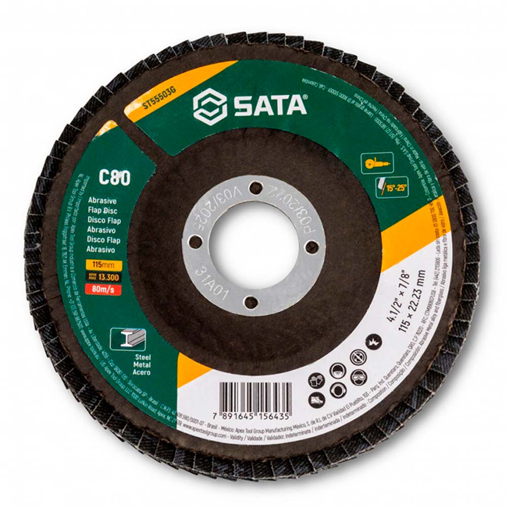 Disco de Corte Inox 4.1/2 Polegada X 1.6MM ST55053G SATA