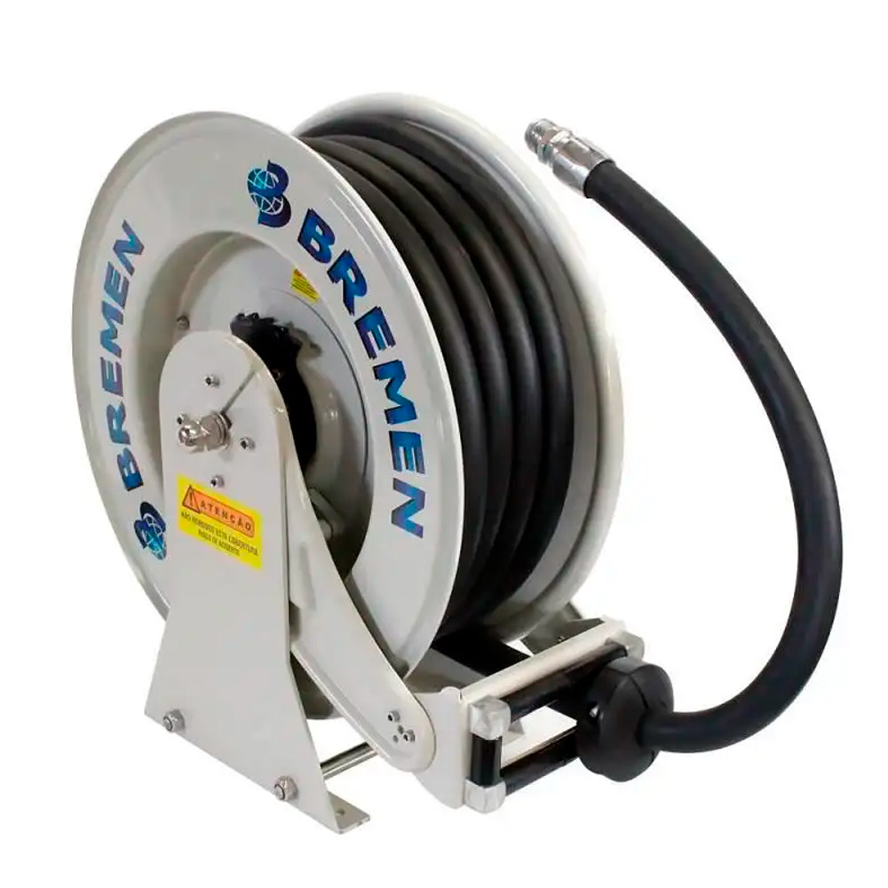 Carretel com Mangueira  de 1 Polegada Aberto com 30 Metros  para Óleo Diesel 94882 BREMEN