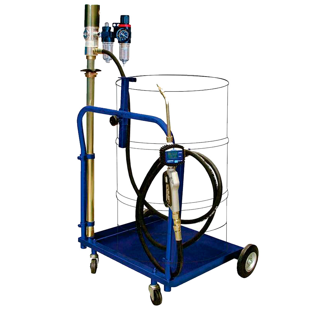 Kit Unidade Móvel para Óleo 200l com Mangueira e Medidor 6755 BREMEN