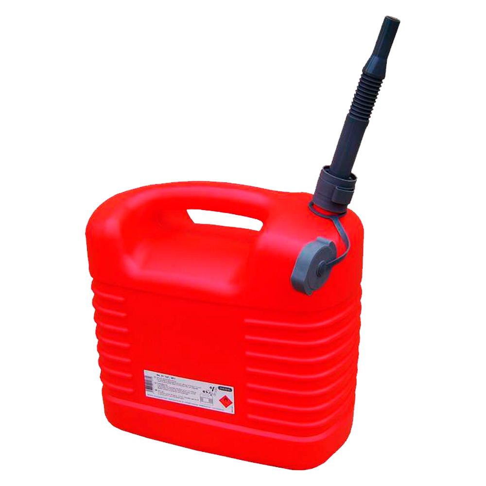 Galão em Polietileno 5l para Gasolina Vermelho com Extensor e Tampa 2141 BREMEN