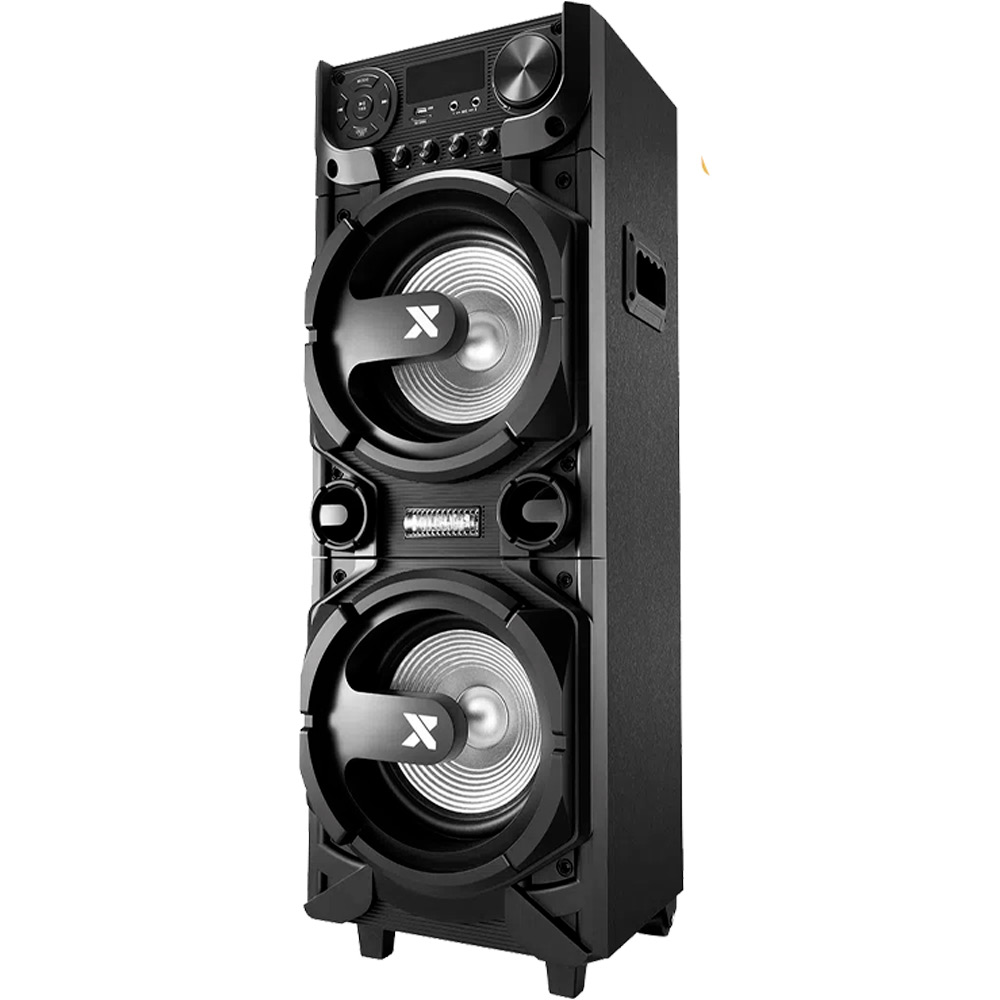 Caixa de Som Torre 1000w Amplificada Com Bluetooth Usb e Karoke CA5000 LENOXX