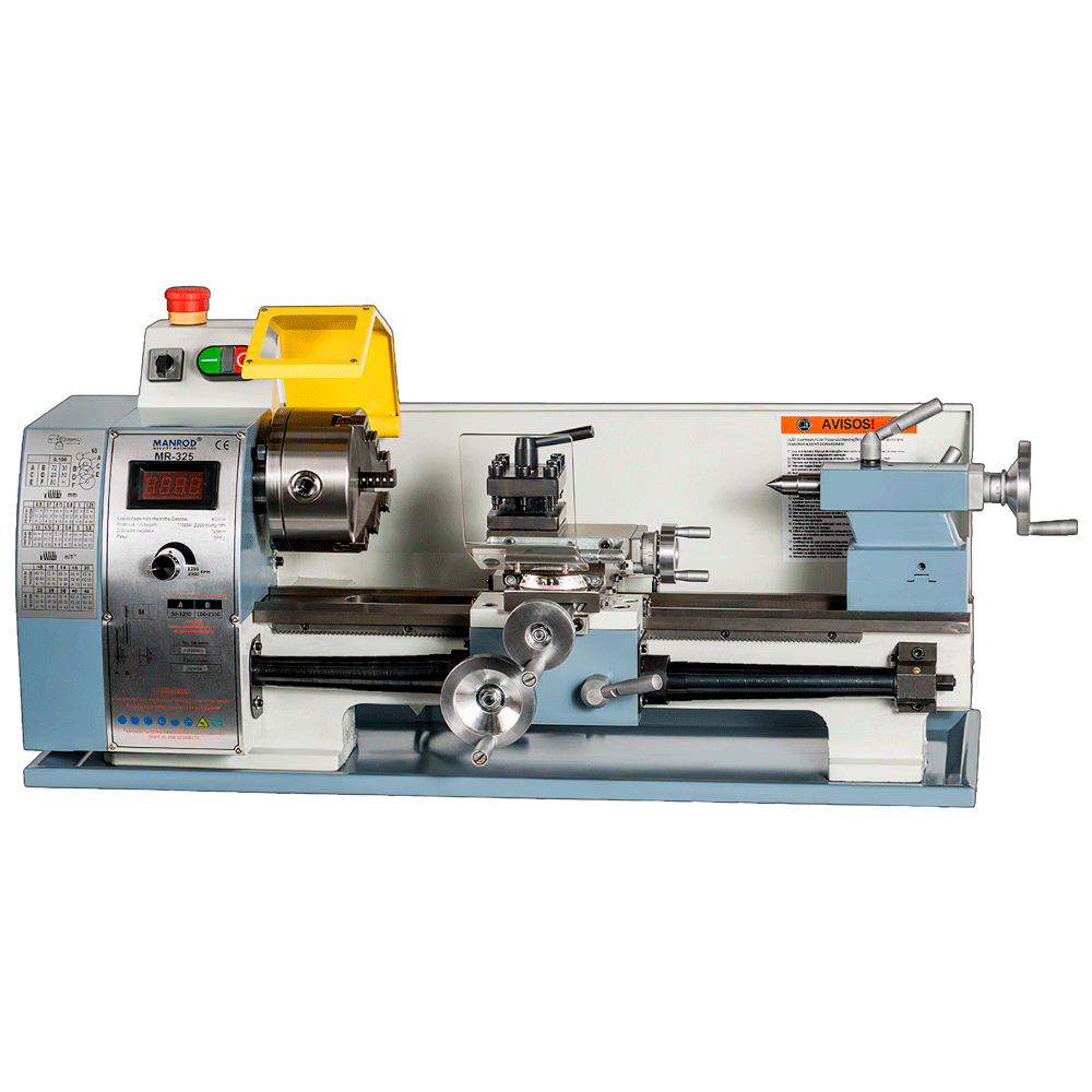 Torno Mecânico de Bancada Profissional BRUSHLESS 400 MM MR-325 MANROD