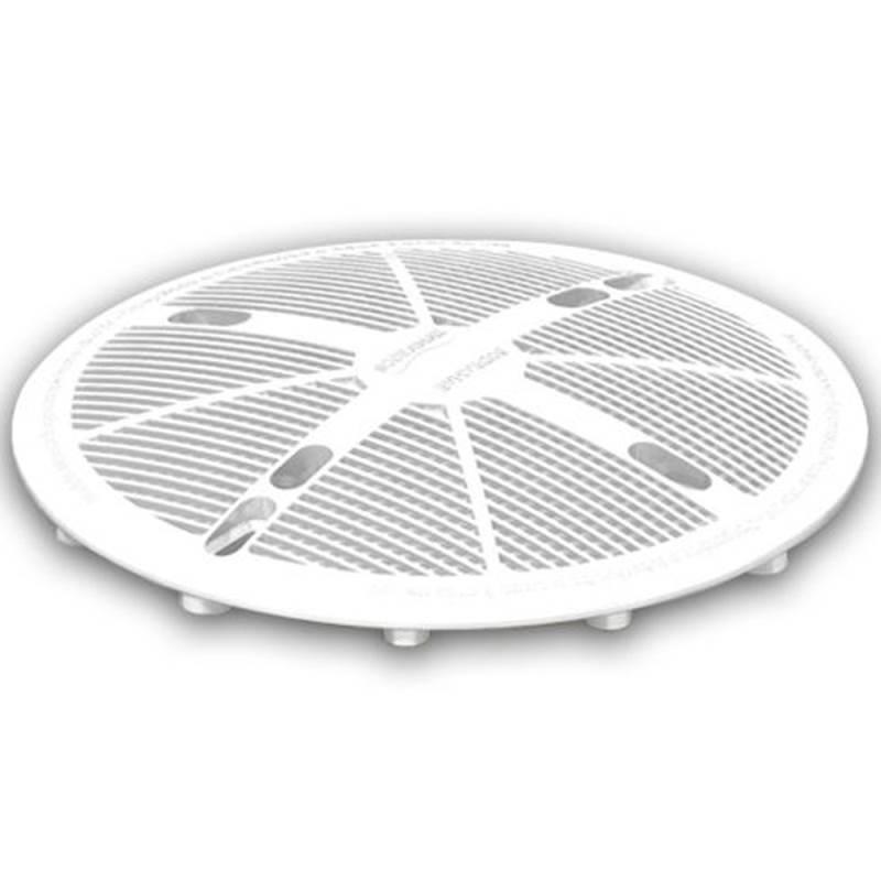 Tampa F.S.B para Dreno de Fundo Branca com Kit Parafusos SODRAMAR