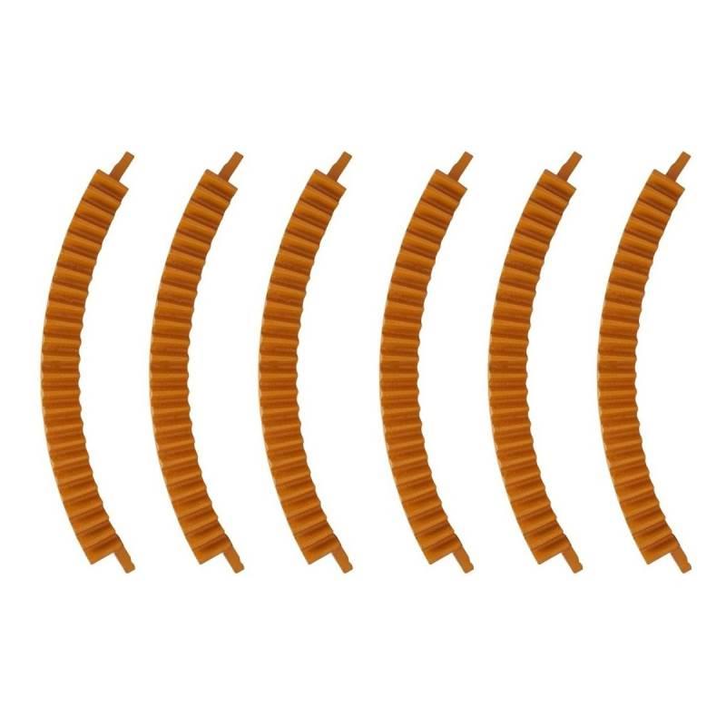 Cremalheira Segmentada com 6 Peças para Betoneira 400 Litros 1 Traço 144 Dentes CSM