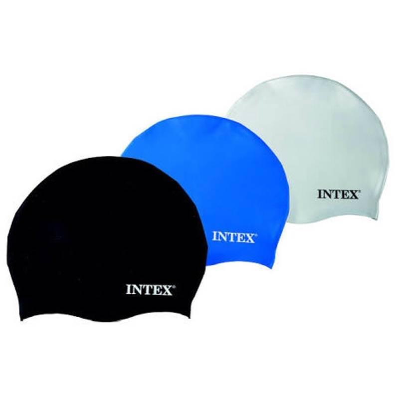 Touca para Natação de Silicone Cores Variadas INTEX