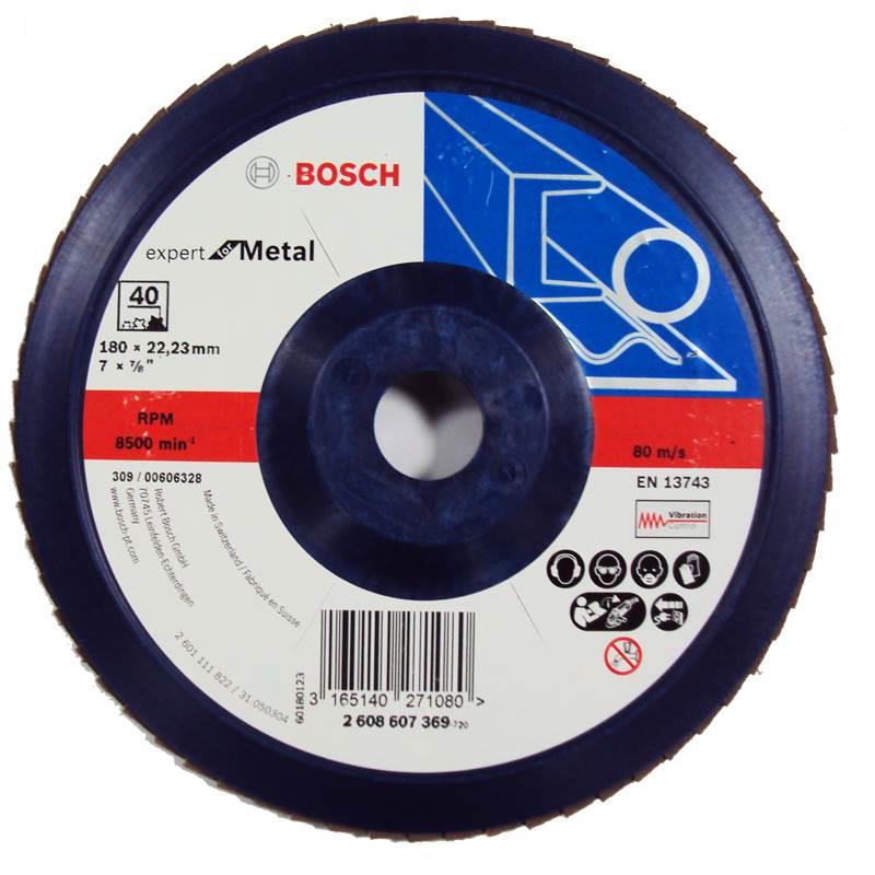Disco de Lixa Flap 7 POL Grana 40 BOSCH