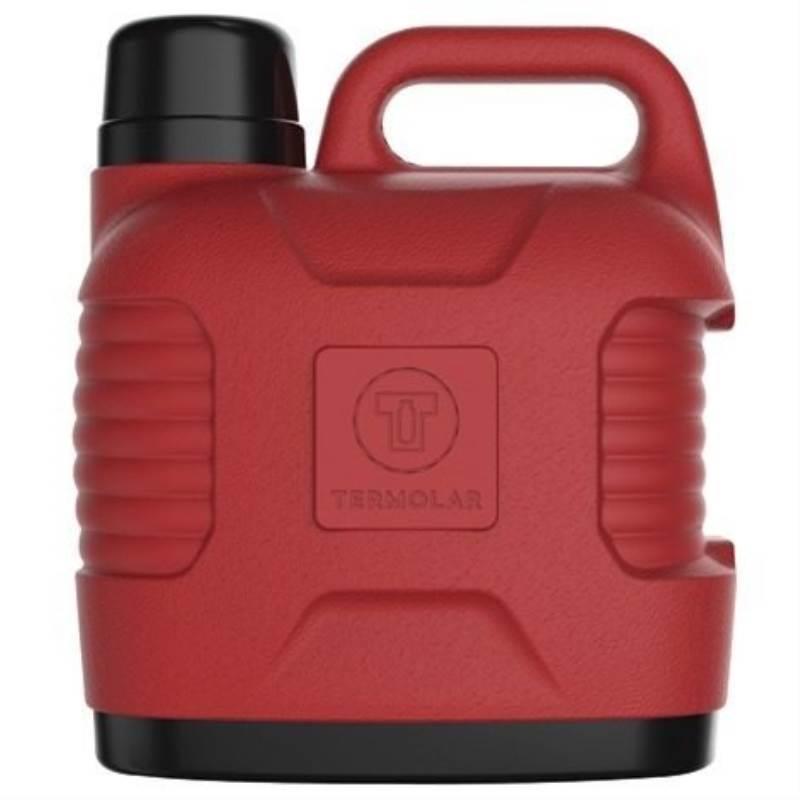 Garrafa Térmica 5 Litros Cor Vermelho Supertermo TERMOLAR