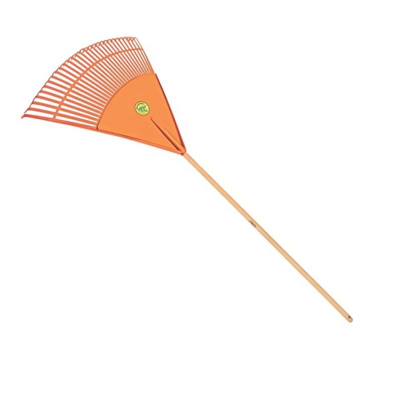 Vassoura Plástica de Jardim 26 Dentes com Cabo 120 CM TRAMONTINA