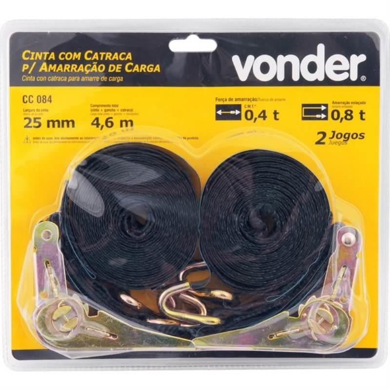 Jogo de Cinta p/ Amarração de Carga 0.8 tonelada / 0.4 tonelada VONDER