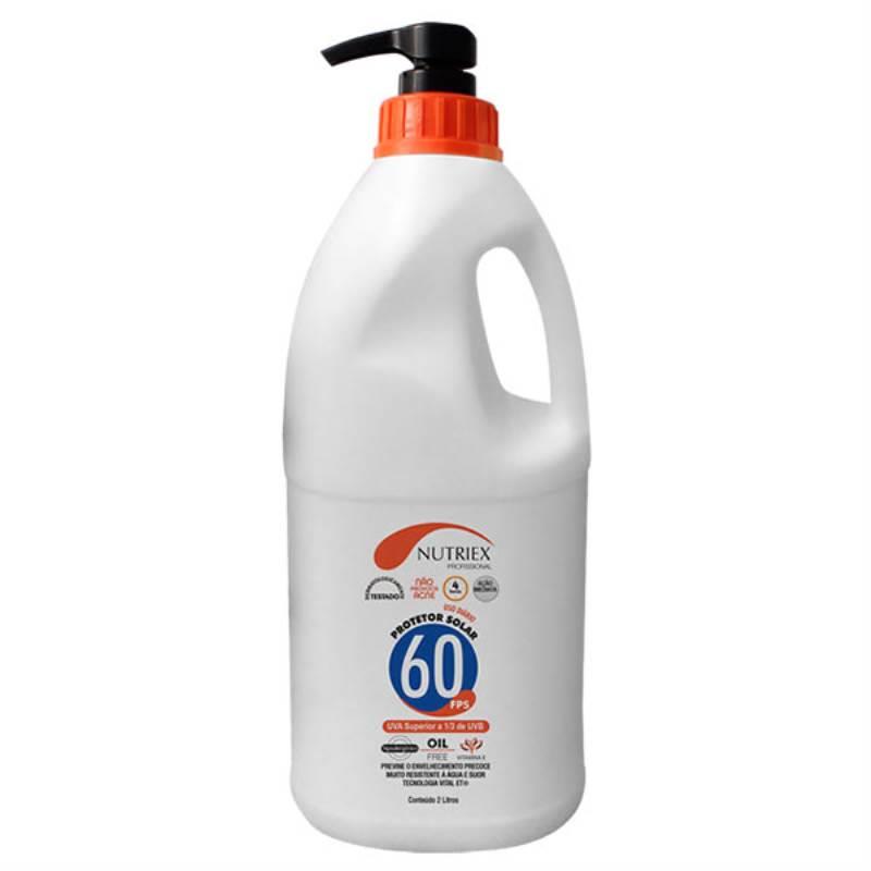 Protetor Solar FPS 60 2.0L Bombona NUTRIEX