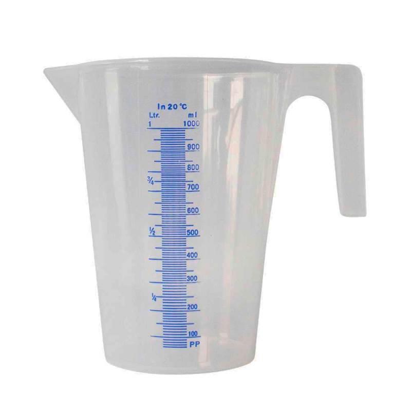 Jarra Graduada Branca Com Escala 1 Litro 2163 BREMEN