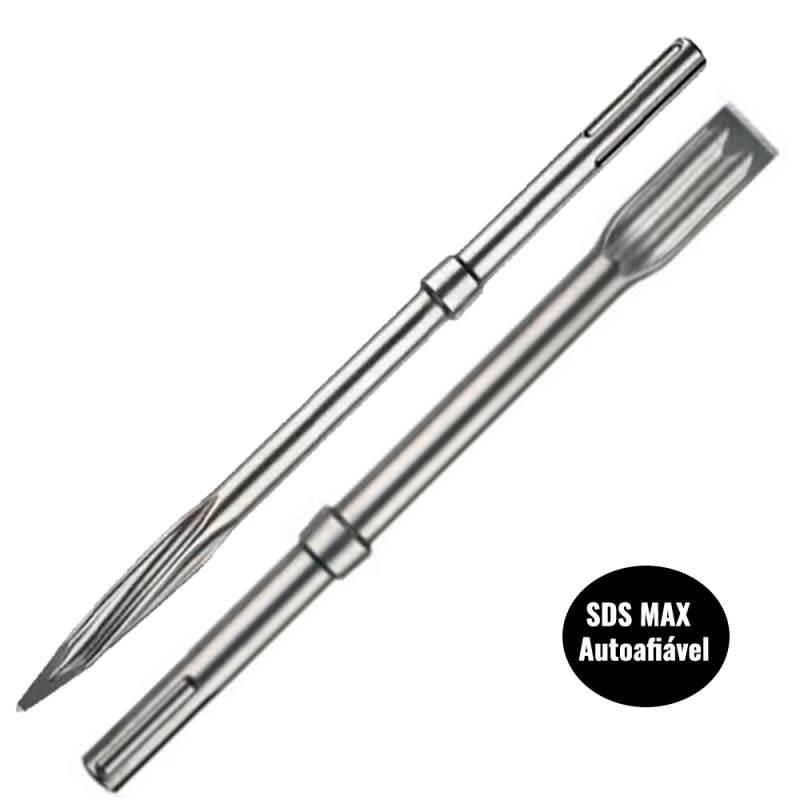Kit Talhadeira e Ponteiro 400 mm SDS-MAX Autoafiáveis BOSCH