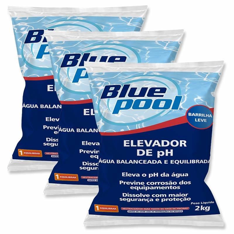 Barrilha Elevador de PH Kit com 6.0 KG para Piscinas 251022B Bluepool by FLUIDRA