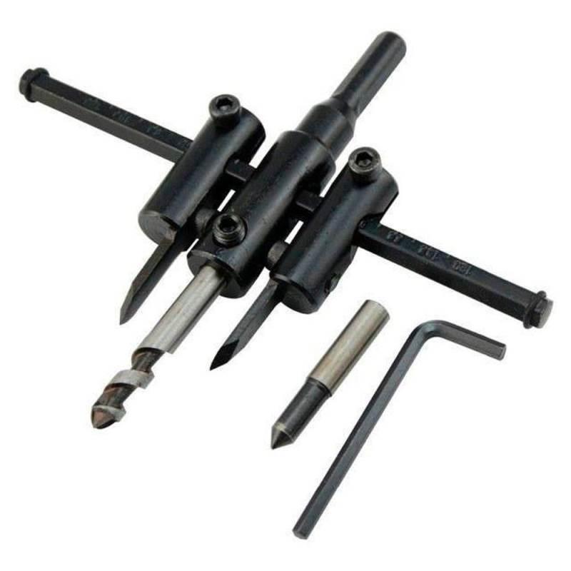 Broca Bailarina Ajustável de 30 à 120 MM para Madeira MTX