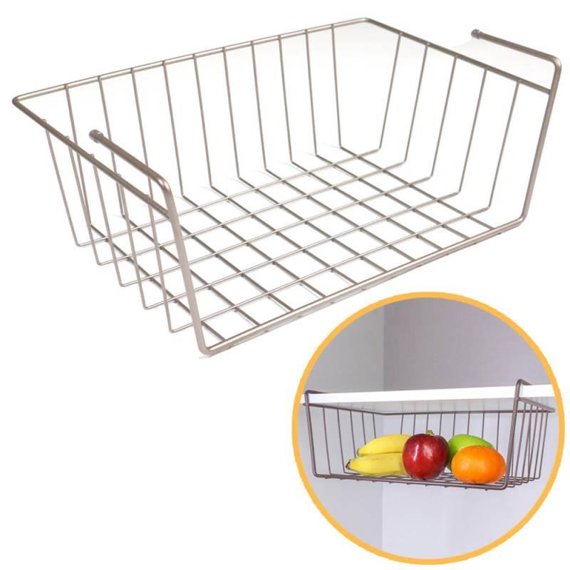 Cesto Organizador Suspenso Viena para Prateleiras Médio Lavanda 991046 BEL