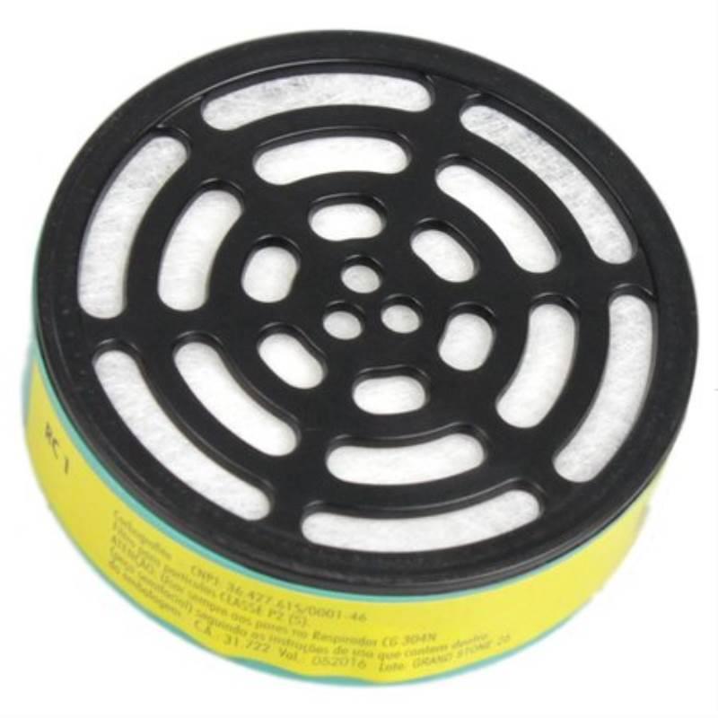 Cartucho RC 203 para Máscara de Pó CG 304N Modelo RE-1 P2 CARBOGRAFITE