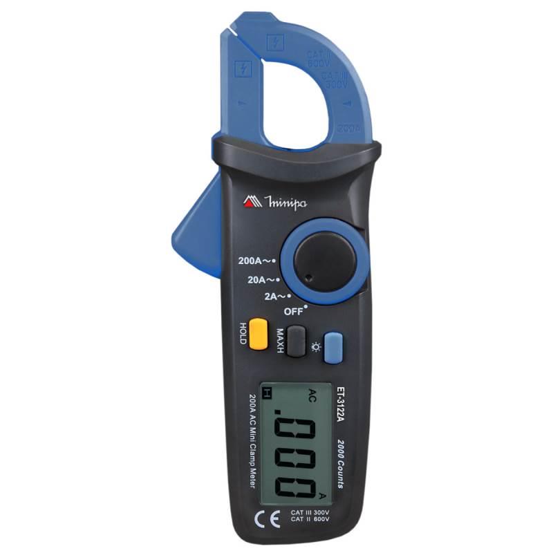 Alicate Amperímetro Digital ET-3122A MINIPA