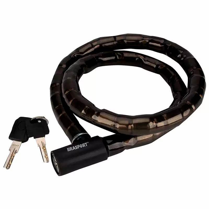 Trava para Moto 1.20 Metros c/ 2 Chaves BRASFORT