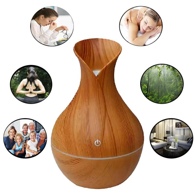 Umidificador e Aromatizador de Ambiente Rústico Bambu UMI-006 WESTERN