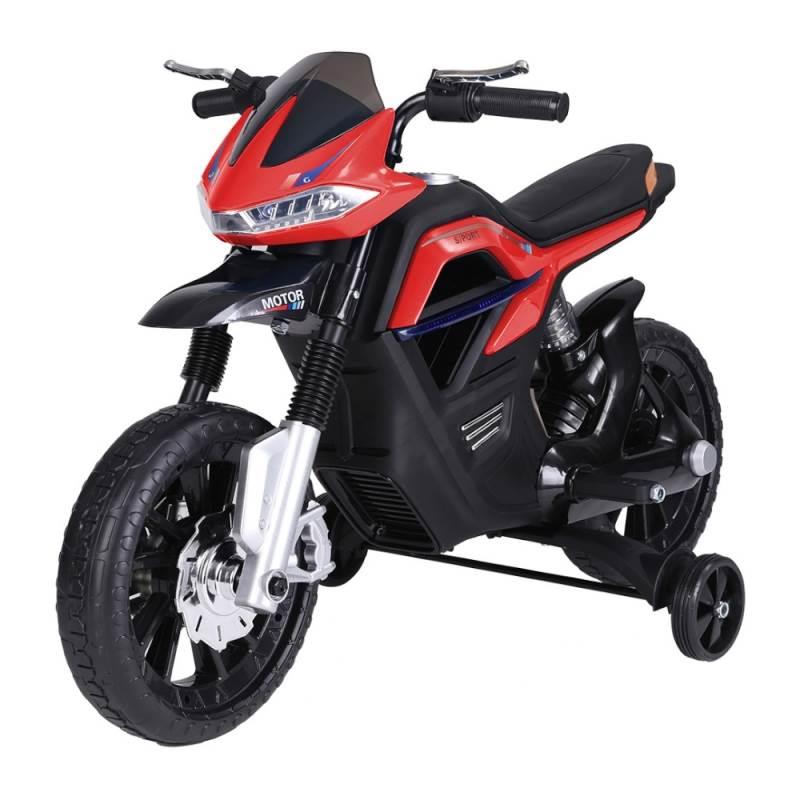 Moto Elétrica Infantil Big Trail à Bateria 6.0V Vermelho BEL