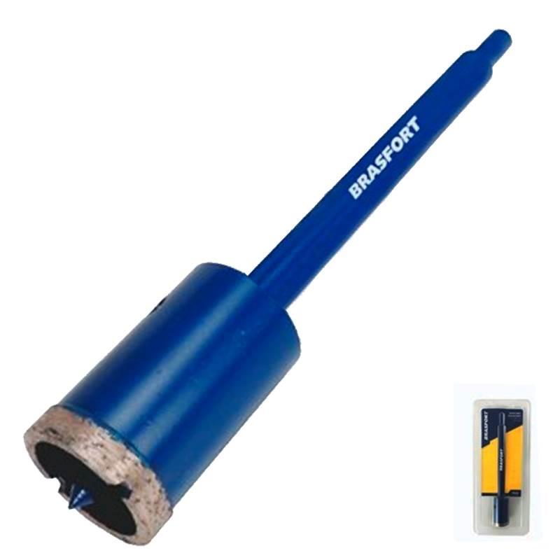 Serra Copo Diamantada 35 MM com Haste 7935 BRASFORT