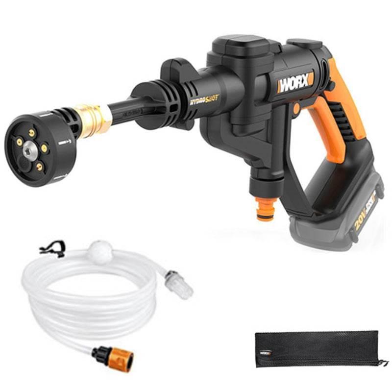 Lavadora Limpador de Pressão à Bateria 20V Portátil Hydroshot WG629E.9 s/ Carregador e s/ Bateria WO
