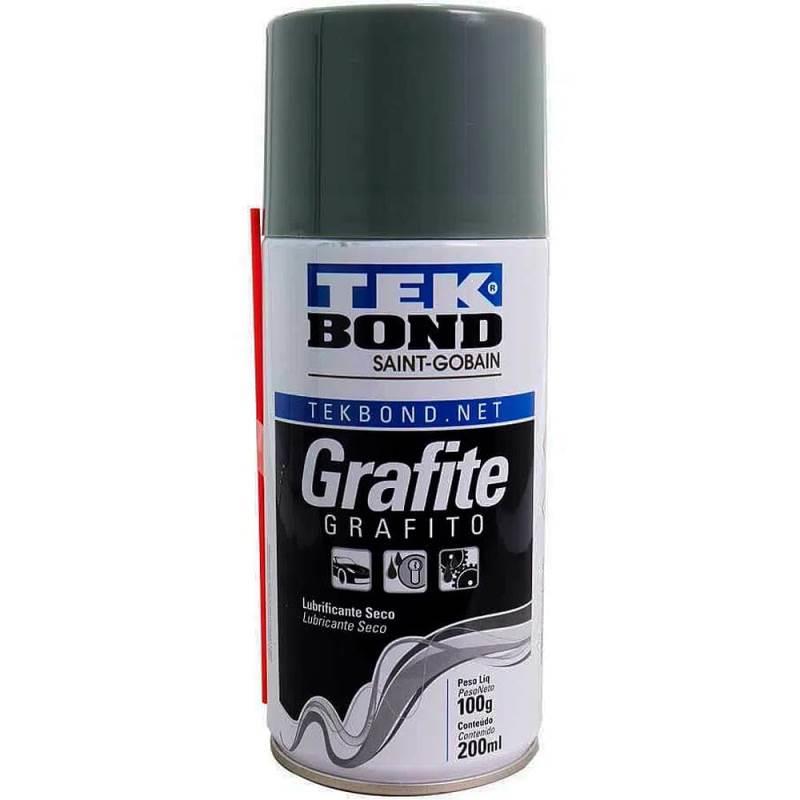 Grafite Lubrificante a Seco Spray 200ML 21560001591 TEKBOND