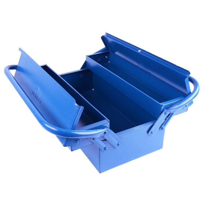 Caixa para Ferramentas Sanfonada 3 Gavetas 40 CM Azul FERCAR