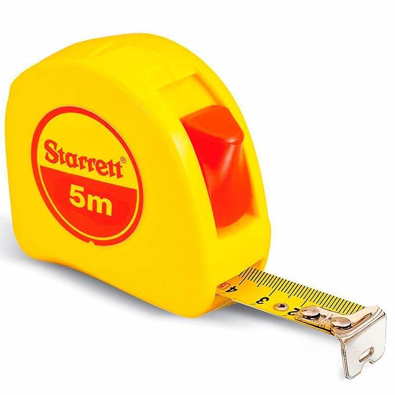 Trena 5 Metros em Aço Com Trava KTS34-5M-S STARRETT