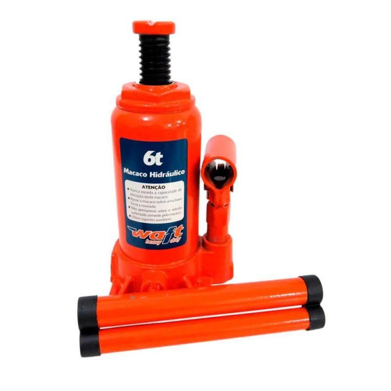 Macaco Hidráulico 6 Toneladas Tipo Garrafa 6523 Waft