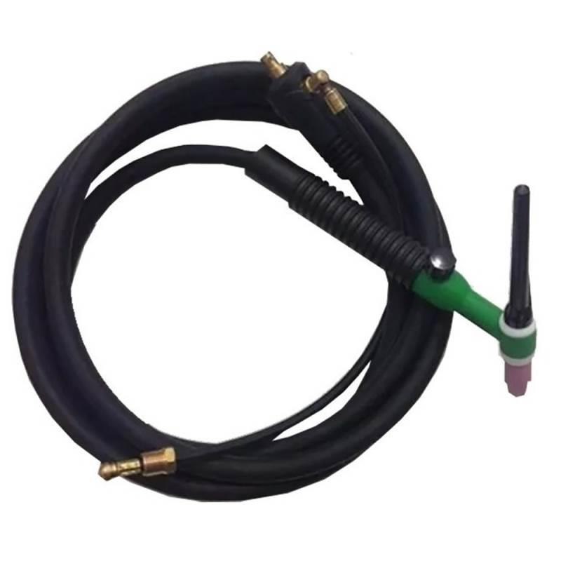 Tocha Solda TIG Encaixe 13 MM HW26V ER13 para Inversora SEM Alta Frequência 3.5M OXIMIG