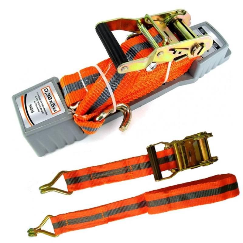 Cinta com Catraca e Ganchos 38 MM x 5 Metros para 1 TON STELS