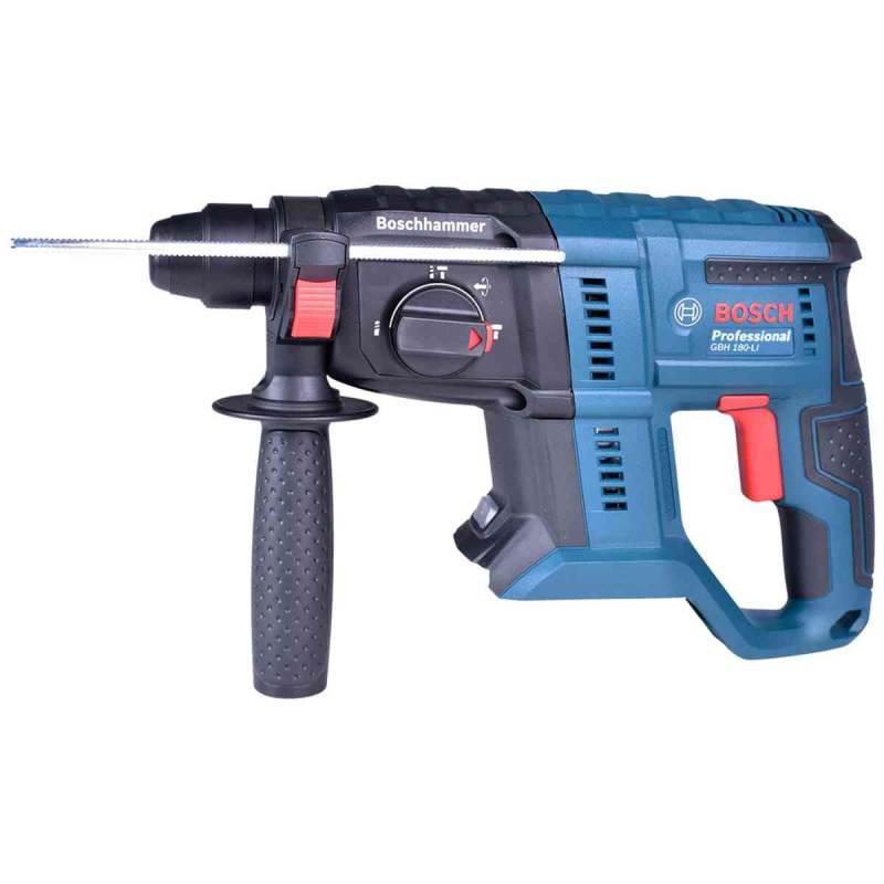 Martelete Perfurador Sds à Bateria 18V GBH 180-LI Professional sem Bateria e Carregador BOSCH