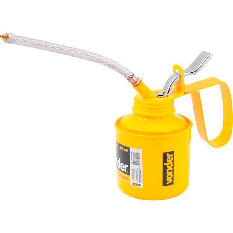 Almotolia Metálica 250 ML Bico Flexível VONDER