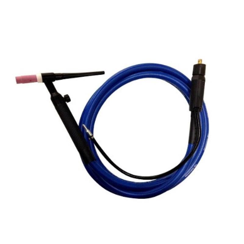 Tocha para Solda TIG 3.5 Metros Tbi SR 26V Encaixe de 13 MM s/ Alta Frequência TBI