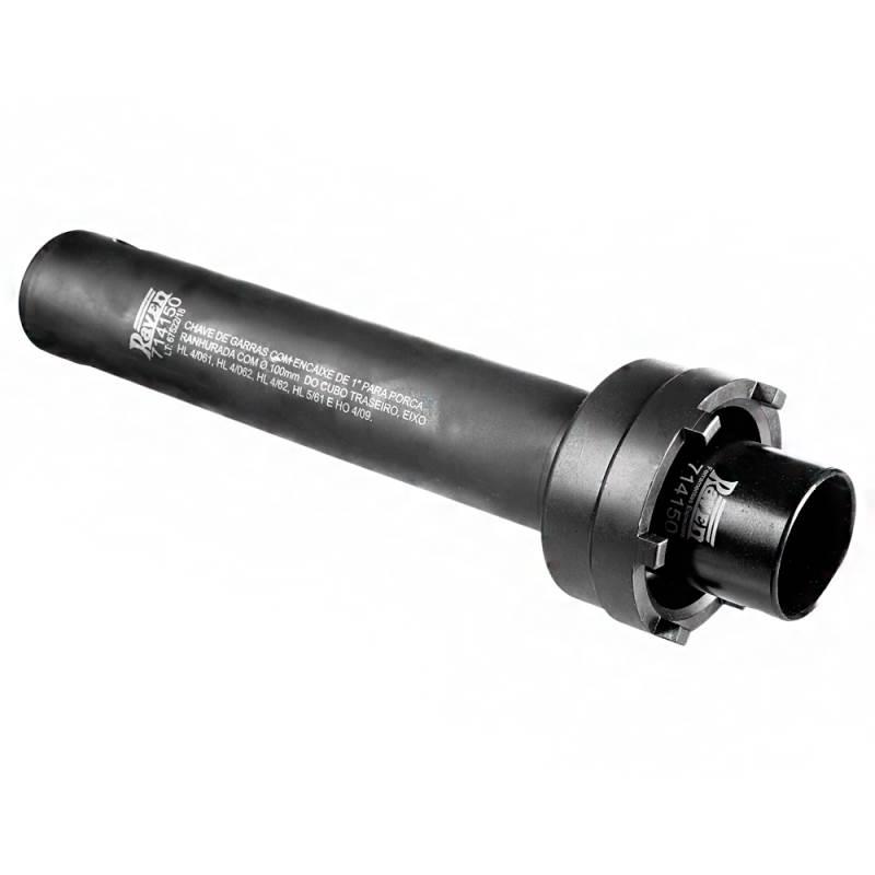 Chave de Garras 100MM Para Porca Ranhurada Mercedes 714150 RAVEN