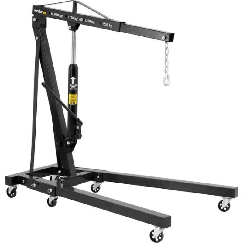 Guincho Hidráulico 1 TON com Prolongador Dobrável VONDER